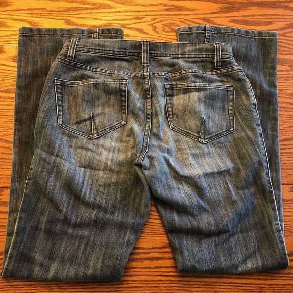 The Limited Jeans Y2k The Limited Sandblasted Distressed Denim